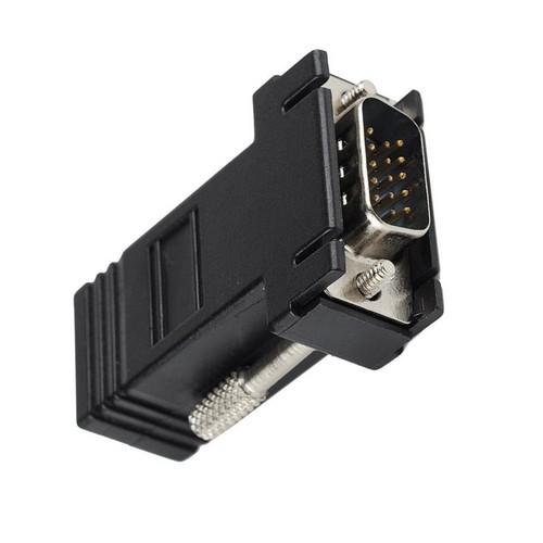 Adaptateur bidirectionnel VGA vers pour RJ45 pour une mise en réseau fiable et une installation facile - Photo 2/7