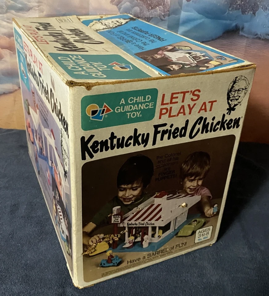 De colección Guía Infantil SOLO EN CAJA para Kentucky Fried Chicken KFC Little People Set Foto 4 de 4