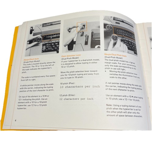 IBM Vintage Selectric III Typewriter Manual/Instructions PN 1304900 - Picture 5 of 7