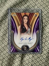 2020 Topps WWE Women's Division Roster Purple /99 Kay Lee Ray Auto Alba Fyre