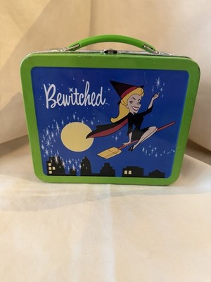 Hallmark BEWITCHED MINI LUNCHBOX Metal/Tin 6''x5'' School Days 2001 FAIR CONDITION