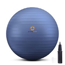 Exercise Ball for Balance Stability Fitness Workout Yoga Pilates at Home Offi...