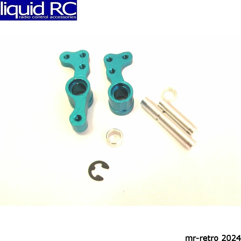 GPM Racing XX4806 Losi Street Weapon Blue Aluminum Steering Set