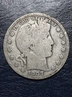 1907-D Barber Half Silver Dollar