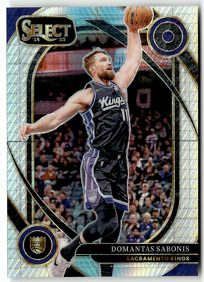 2024-25 Panini NBA Select No. 253 Domantas Sabonis Lucky Case Hit SSP 6/8
