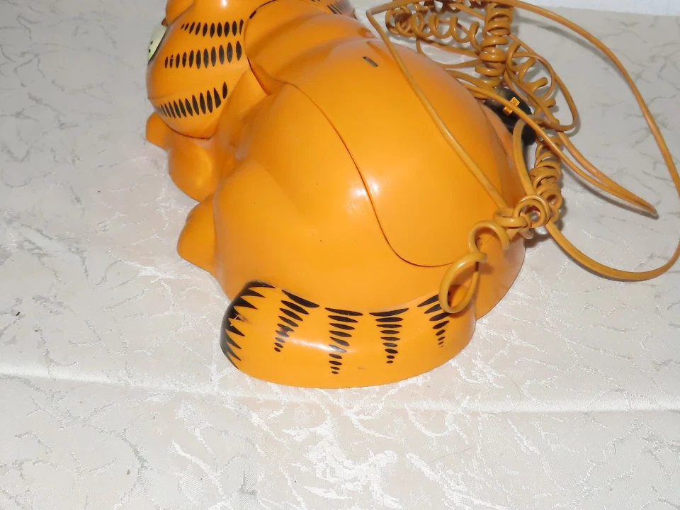 Téléphone Vintage Garfield Tyco Rétro Culture Rareté ! - Photo 4/4