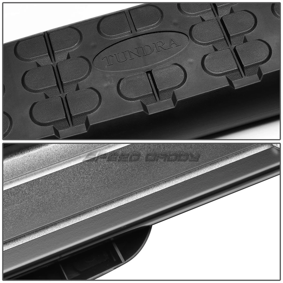 FOR 07-21 TUNDRA CREWMAX 5" MATTE BLACK OE STYLE STEP BAR NERF RUNNING BOARD Foto 3 de 4
