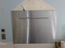 Satin Stainless Steel Cooker Splashback Brushed Kitchen Hob Splash Back Plate