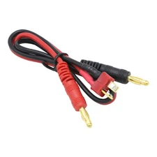 T Plug Male to 4mm Bullet 18AWG Banana Charging Cable Charger For Skyrc Charger
