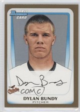 2011 Bowman Draft Prospects Gold Dylan Bundy #BDPP18 3d5