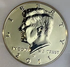 2011 D Kennedy 1/2 Half Dollar 24kt Gold Enriched BU Slabbed Coin By USCG