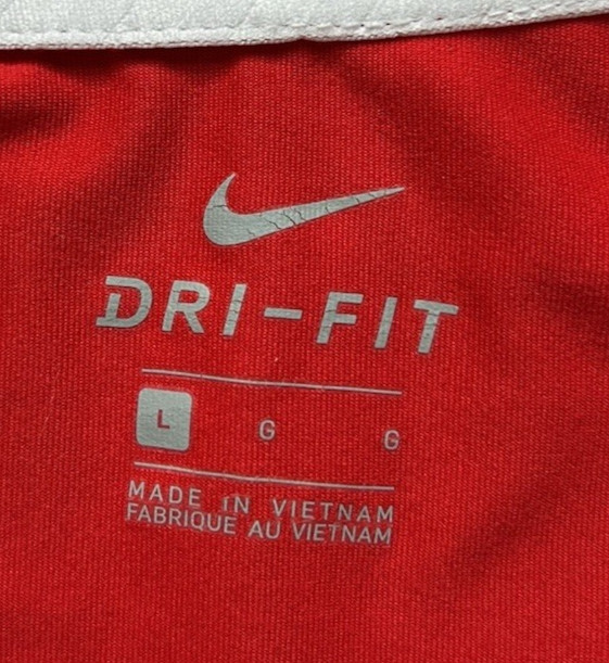 Nike Ohio State Buckeyes 1/4 Zip Dri-Fit Pullover • Men's L READ thumbnail 6