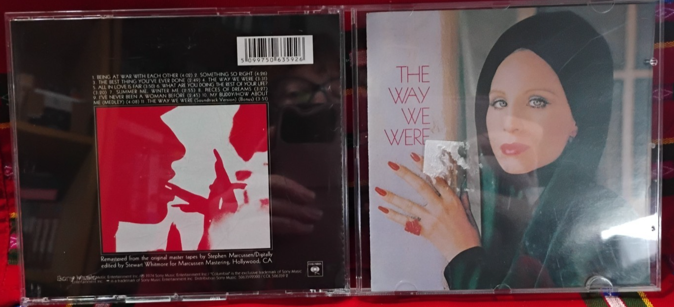 BARBARA STREISAND THE WAY WE WERE CD - FREEPOST