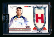 2025 Topps Dynasty F1 #DAP-IHAI Isack Hadjar RC ROOKIE Patch Autograph #04/10