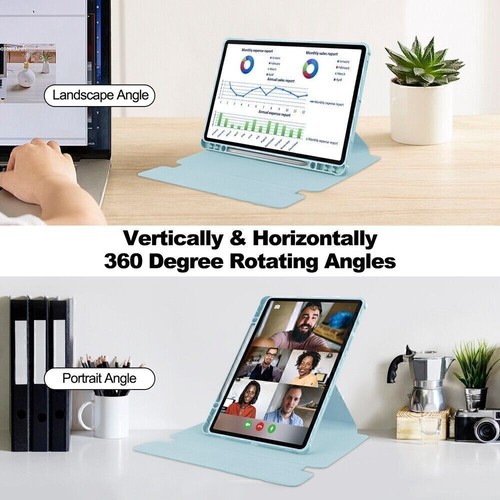 DE Bluetooth Tastatur Hülle Maus für iPad Air 11" 6th 13'' Pro 11"5th 13"7th Gen - Bild 59 von 78