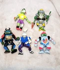 Vintage TMNT Teenage Mutant Ninja Turtles Action Figure Lot Mondo Don Raph ++