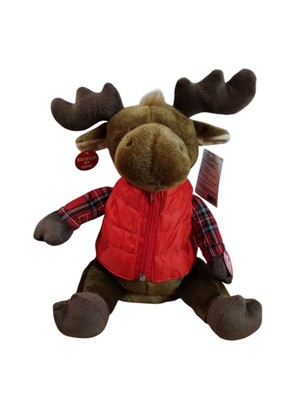 Cuddle Barn Moose On Da Loose Plush Musical Hit Me With Best Shot Non Working