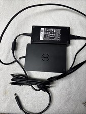 Dell Docking Station K17A K17A001 WD15 USB C W/ 180 W Power Cord