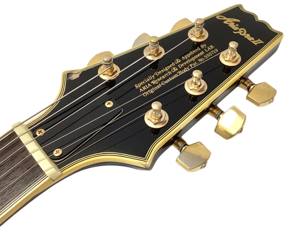 Aria ProⅡ Vintage Semi-Hollow Guitar TA-03 Black | eBay