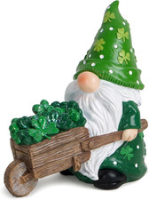St Patrick'S Gnomes Decoration Beard Elf for Home Table Ornament Decor Dwarf Fig