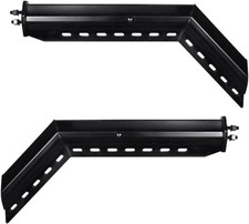 Set of Mud Flap Hanger Black Bolt Size 1/8 x2