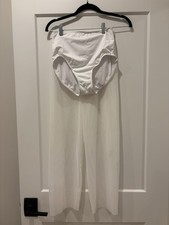 Sheer White Contemporary Dance Costume Set Size Small Adult