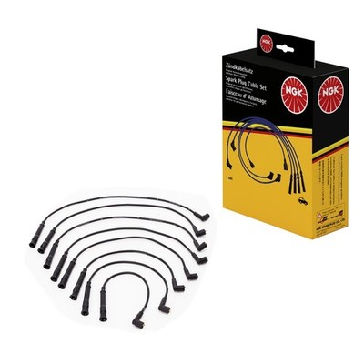Zündleitungssatz 8 Kabel schwarz NGK Aftermarket-Expertise für ALFA ROMEO 155