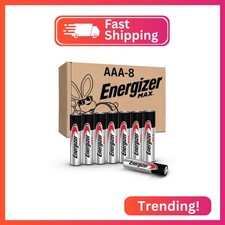 Energizer MAX AAA Batteries 8 Pack , Triple A Alkaline Batteries