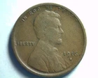 1916-S LINCOLN CENT PENNY VERY GOOD / FINE VG/F NICE ORIGINAL COIN FAST 99c SHIP