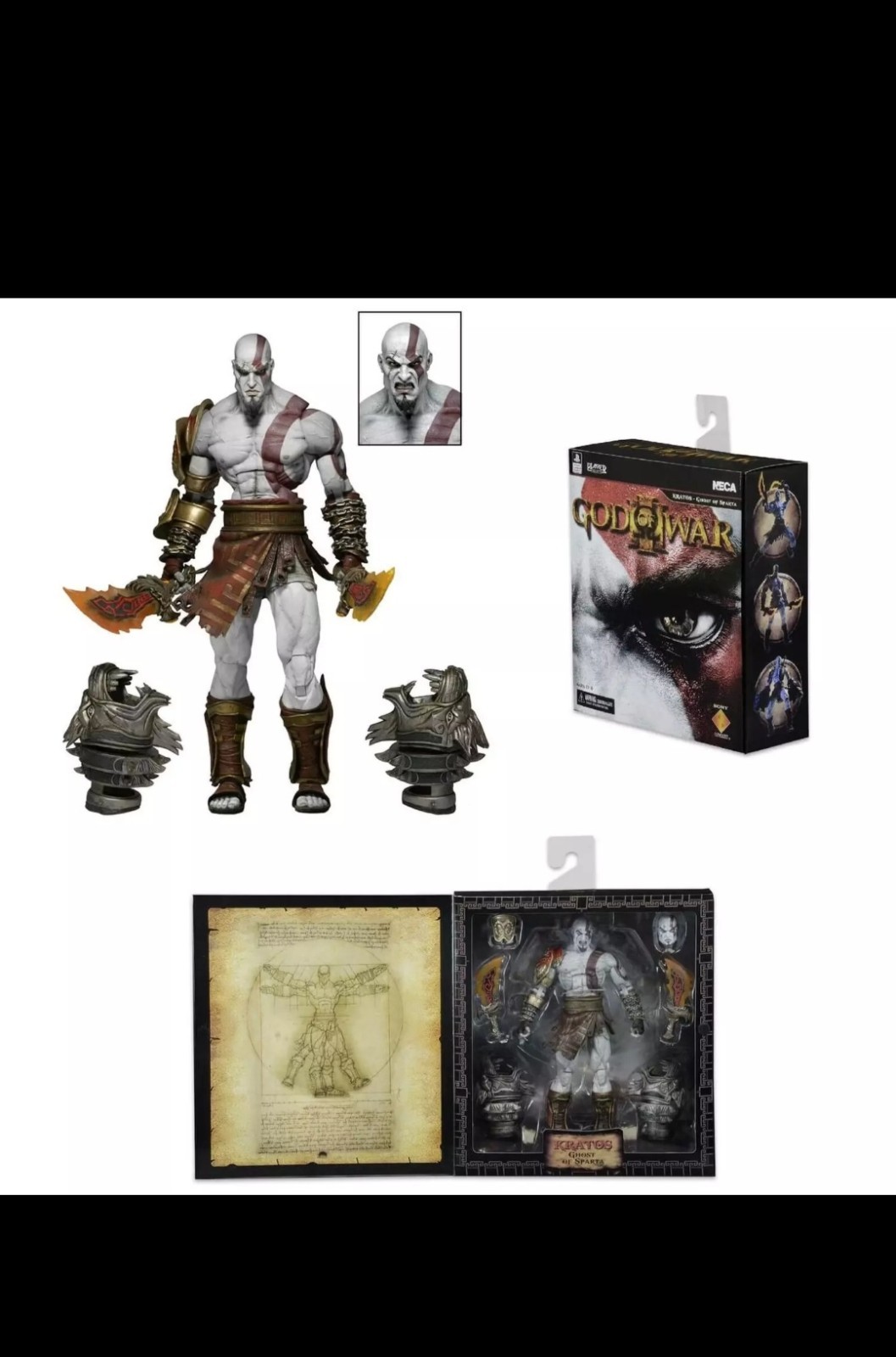 Figurine Kratos God of War 3 Ultimate idée cadeau pour gamer nostalgique
