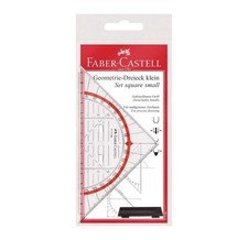 Faber-Castell Set square, small, with handle, 14 cm 177199