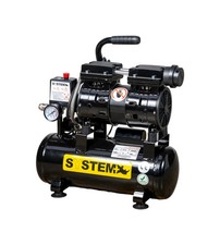Compressore aria silenziato System+ 8lt 0,73hp
