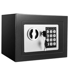 SINZUX 6.6L Digital Steel Safe, Safe Boxes for Home Use, Electronic Security ...