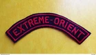 Banana Fabric Arm Title EXTREME EAST (Indochina) Original 1946/54, LENGTH