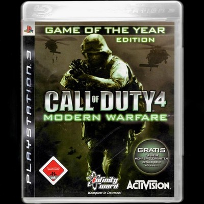 Call of Duty 4 Modern Warfare GOTY PS3 Spiel FPShooter PlayStation3 Game CIB
