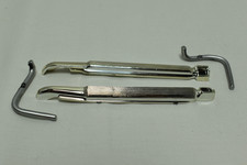 Revell 118 69 Covette Patrs Side Exhaust Pipes Chrome