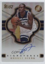 2017-18 Panini Select Signatures 126/149 Gorgui Dieng #SIG-GO Auto je7