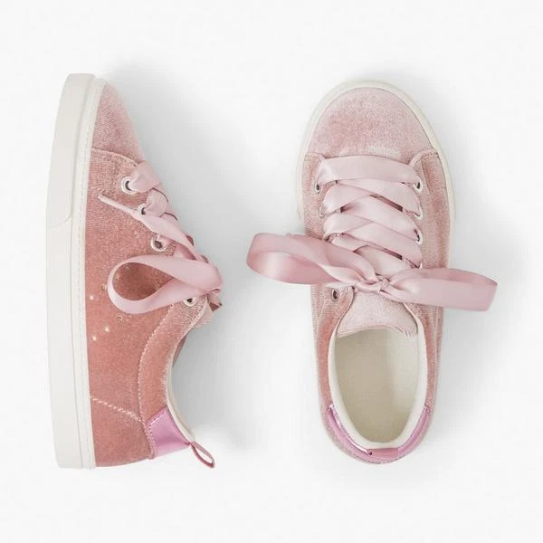 NWT Gymboree Pink Velvet Sneakers Shoes Girls many sizes