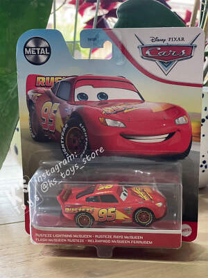 DISNEY PIXAR CARS ''RUSTEZE LIGHTNING MCQUEEN'' - BNIP