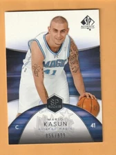 Mario Kasun Orlando Magic 2004-05 SP Authentic #132 RC /999 1J
