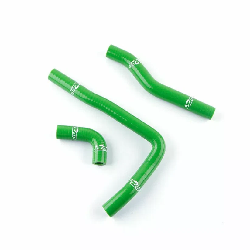 Kit de mangueras de refrigeración de radiador de silicona verde ZAP para KAWASAKI KX 65 KX65 2000-2015 Foto 2 de 4