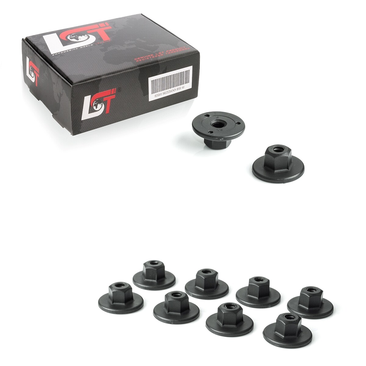 10x Plastic Nut Fastening Underbody Cover for Fiat 500 Panda Bravo