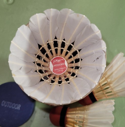 Badminton Shuttlecock set - Vintage J C Higgins sold by Sears from 1950's - Picture 3 of 3