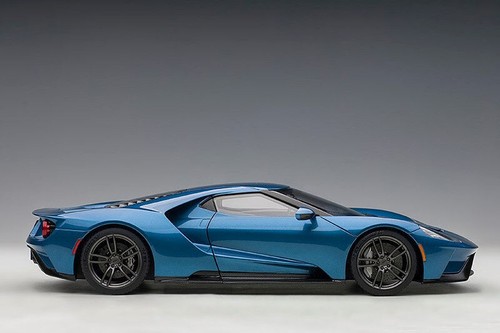 New AUTOart FORD GT 2017 1:18 Model Car BLUE 72942 KidBX - Bild 3 von 11