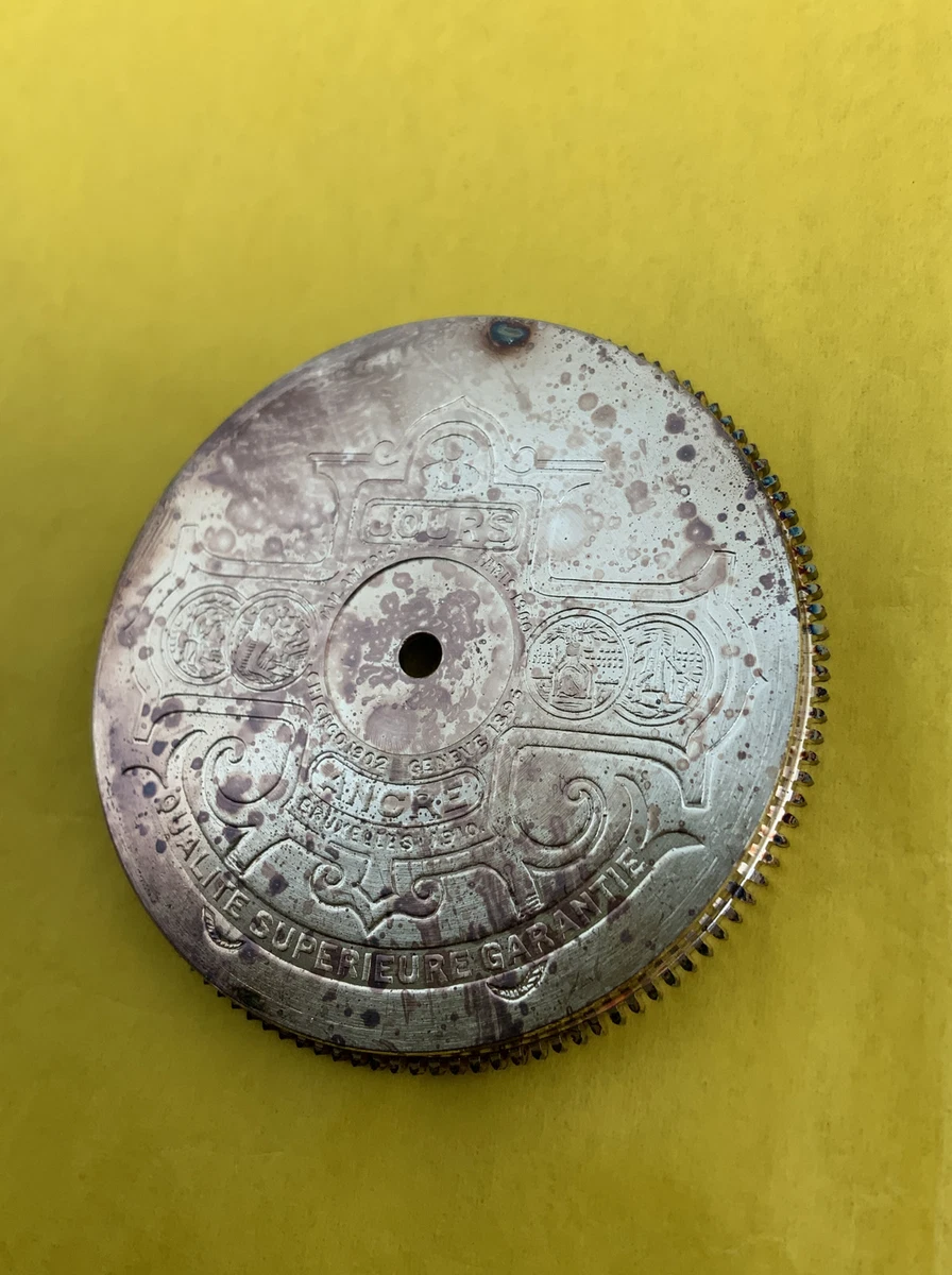 Axe De Balancier Hebdomas 220/225 Pour Orator / Ronda 1895 - New Old Stock