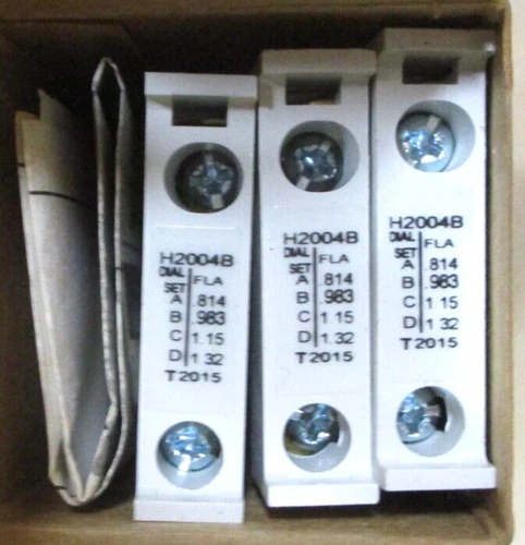 Eaton H2004B Heater Pack .814-1.32 Amp  Box of 3 Pieces  A8853HI