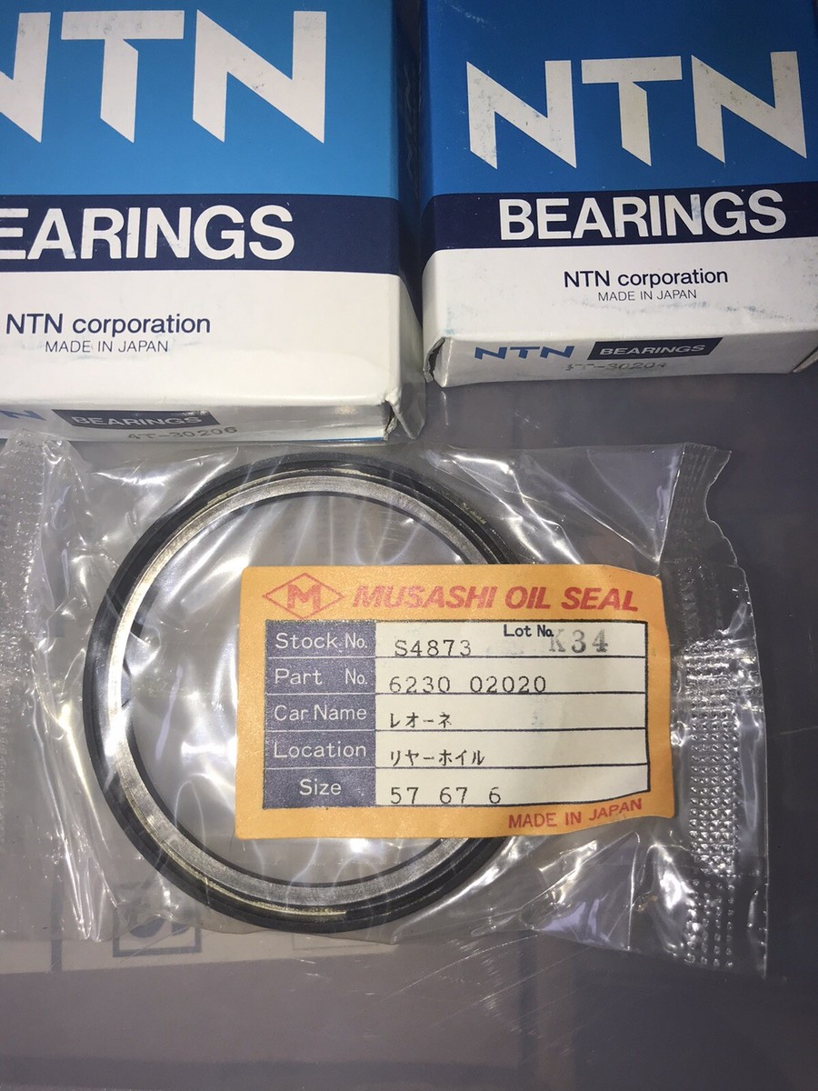 NTN Corporation Wheel Bearing 4T-30206 & 4T 30204 Spike Single Hub
