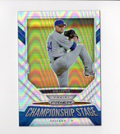 2021 Prizm Baseball Jon Lester #CS7 Silver Championship Stage Chicago Cubs 