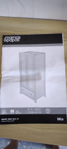 Mamas & Papas Solid Oak Baby Furniture Set - Picture 8 of 12