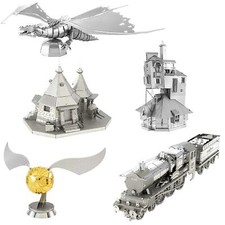 Fascinaciones Metal Tierra Coleccionable HARRY POTTER 3D Corte Láser Acero Modelo Kits